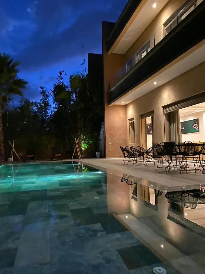 Villa Saphir A 5 Minutes Du Centre Marrakesch